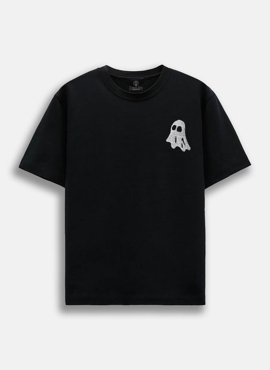 Ghoste Embroidery Oversized T-Shirt